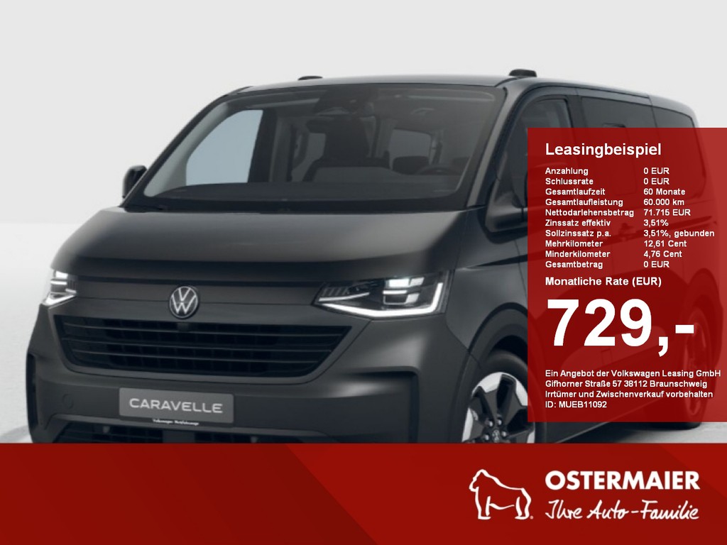 Volkswagen Caravelle 2.0 TDI PanAmericana 170PS Automatik