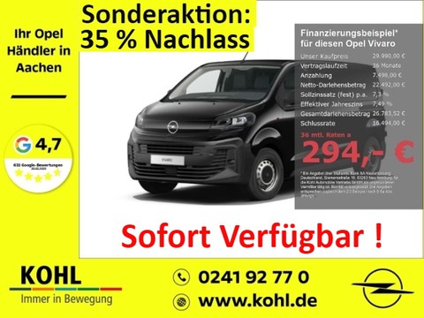 Opel Vivaro 2.0 Standard M D 145PS
