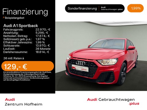 Audi A1 Sportback 30 TFSI S line Smartphone Interface