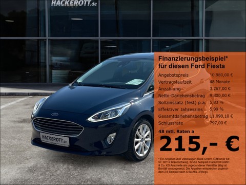 Ford Fiesta 1.1 l Titanium 5-T Klimaa Szhzg