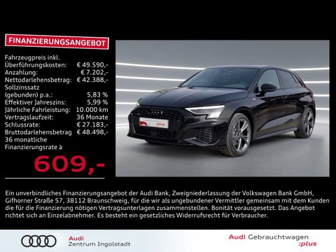 Audi A3 Sportback S line 40 TDI qu Opt-Schw
