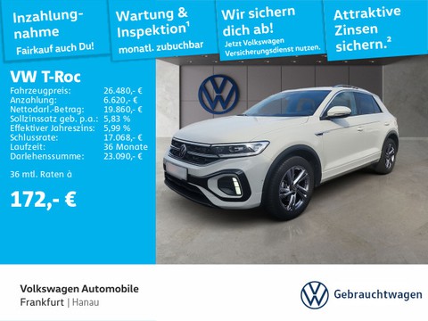 Volkswagen T-Roc 1.0 TSI R-Line Sportfahrwerk Assistenzpaket "IQ DRIVE"