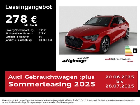 Audi A3 Sportback 35 TFSI S