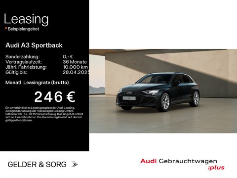 Audi A3 Sportback 30 TFSI Connect Komfortpaket