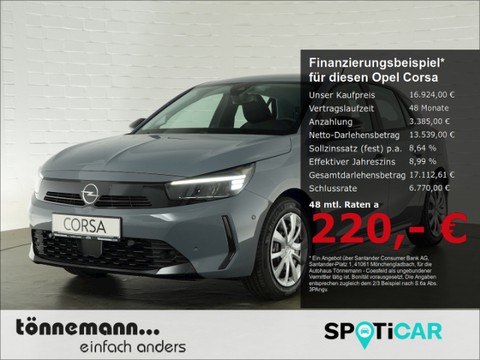Opel Corsa F SITZ TOTERWINKELASSISTENT