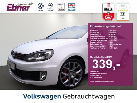 Volkswagen Golf VI Cabriolet GTI 6 GANG NUR 42tKM