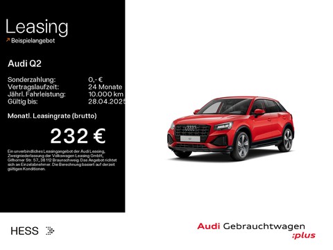 Audi Q2 35 TDI advanced OPTIK-PAKET SMART-INTER