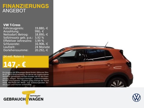 Volkswagen T-Cross 1.0 TSI MOVE ALLWETTER