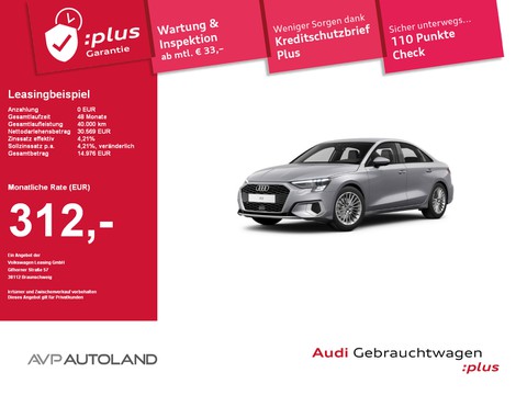 Audi A3 Limousine 35 TFSI advanced | |