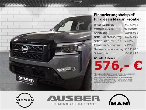 Nissan Frontier 2.8 CrewCab LongBed MIDNIGHT Edition Techn und Convience Paket 4to