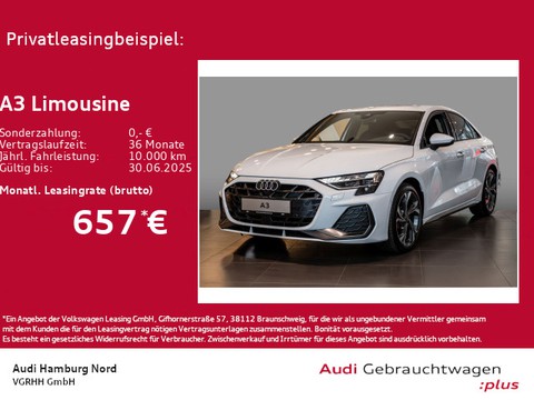 Audi A3 Limousine 35 TDI S line Rückfkamera