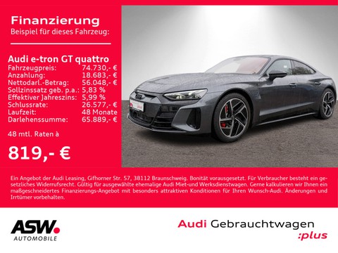 Audi e-tron GT quattro