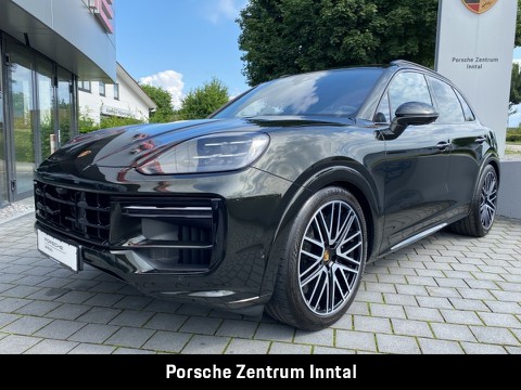 Porsche Cayenne Turbo E-Hybrid | dunkelolivemetallic