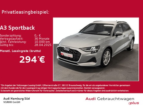 Audi A3 Sportback TFSI adv S LINE
