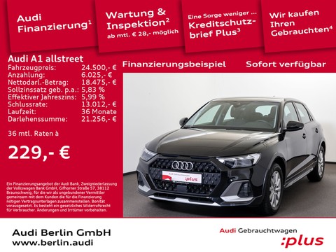 Audi A1 allstreet 30 TFSI SONOS