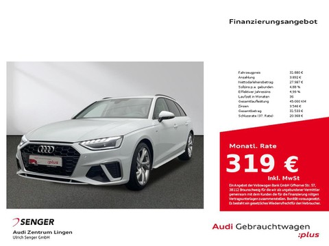 Audi A4 Avant S line 35 TFSI
