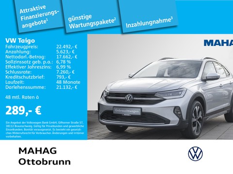 Volkswagen Taigo 1.0 TSI Style IQ Light AppConnect