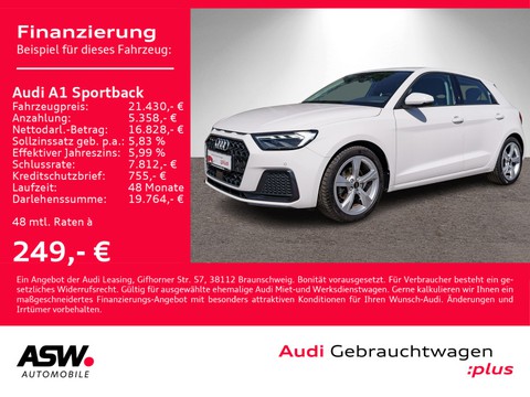 Audi A1 Sportback advanced 30 TFSI