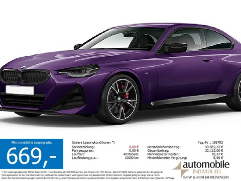 BMW M240i xDr Coupé M Sport Pro H&K