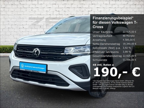 Volkswagen T-Cross 1.0 TSI Life Digitales 2-Zonen