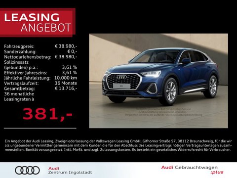 Audi Q3 Sportback S line 35 TFSI