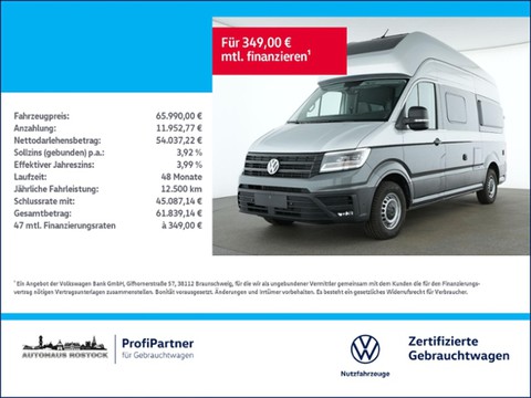 Volkswagen California 2.0 TDI Grand California 600 SOLAR HOCHBETT