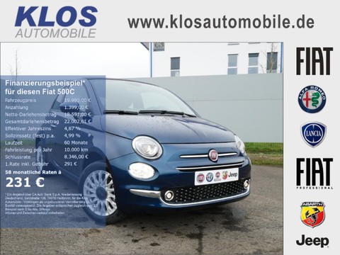 Fiat 500C 1.0 DOLCEVITA 70PS