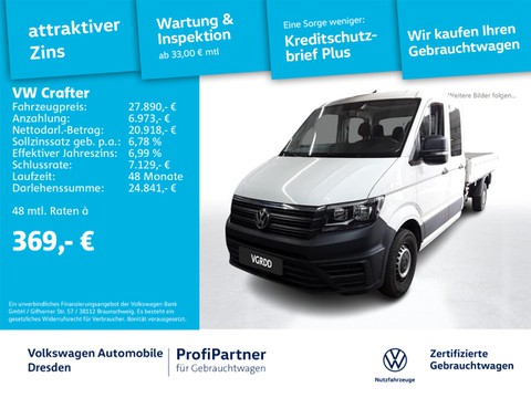 Volkswagen Crafter Pritsche 35 DoKa STH
