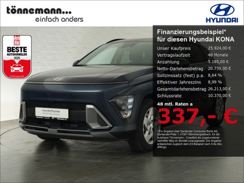 Hyundai Kona T TREND GRAD SITZ SMARTKEY INDUKTIONSLADE