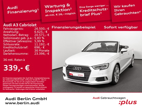 Audi A3 Cabriolet sport 35 TFSI