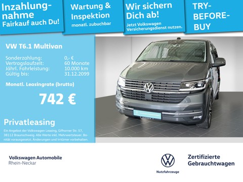 Volkswagen T6 Multivan 2.0 TDI 1 Generation Six