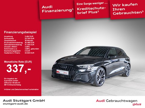 Audi A3 Sportback 35 TFSI S line