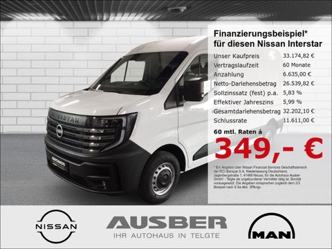 Nissan Interstar 3.5 -AKTIONSFAHRZEUG t L2H2 130dCi FWD N-Connecta 270° Laderaumboden
