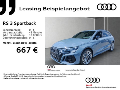 Audi RS3 Sportback Opt Schwarz