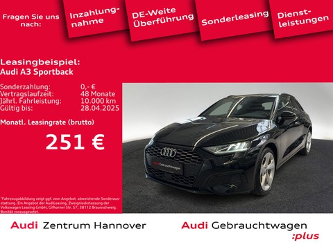 Audi A3 Sportback Advanced 30 TDI