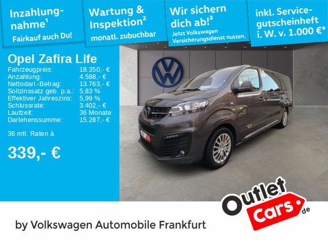 Opel Zafira 1.5 Life D Selection L