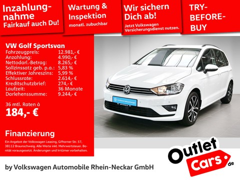 Volkswagen Golf Sportsvan 1.2 TSI Golf VII Sportsvan Comfortline