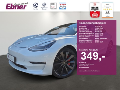 Tesla Model 3 PERFORMANCE V H 20