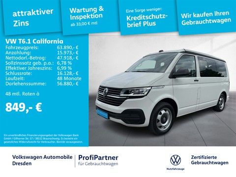 Volkswagen T6 California 1 Beach