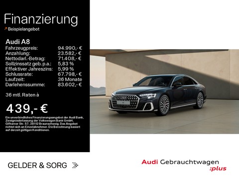 Audi A8 60 TFSIe qu S line Massage