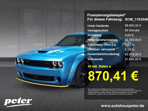 Dodge Challenger 6.4 R T Scat Pack Widebody V8 HEMI
