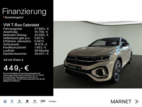 Volkswagen T-Roc Cabriolet 1.5 TSI R-Line EDITION