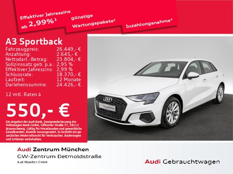 Audi A3 Sportback 35 TFSI