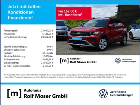 Volkswagen T-Cross 1.0 TSI PA Life 85kW #