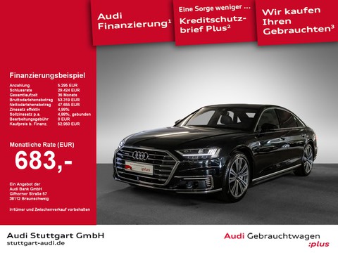 Audi A8 60 TFSI e qu Sitzbelüft Massage