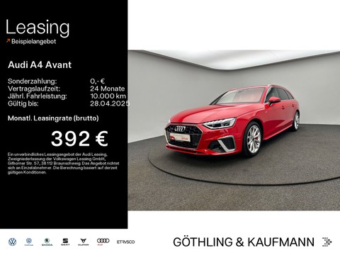 Audi A4 Avant 40 TFSI qu 2x S line Tour