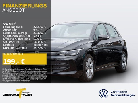 Volkswagen Golf 1.5 TSI GOAL behMFL