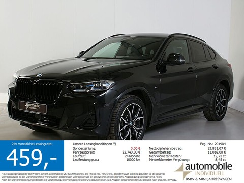 BMW X4 xDr 30iA M Sportpaket Laser Stan