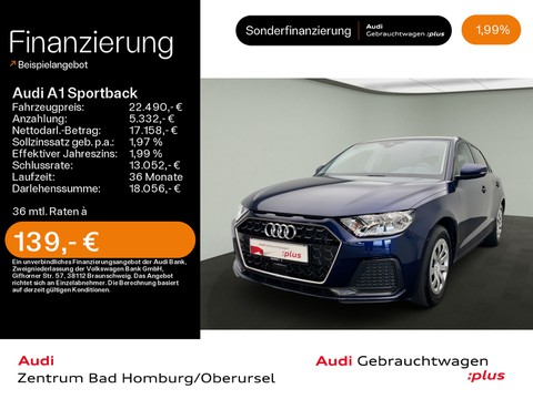 Audi A1 Sportback Advanced 25 TFSI Audi Connect
