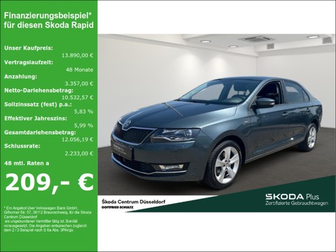 Skoda Rapid Clever Mittelarmlehne vorn Fensterheber elektrisch hinten